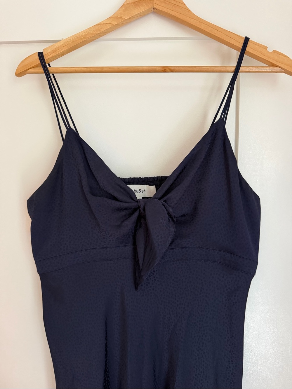 Ba&sh Tie-Front Slip Dress